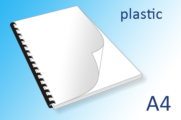 A4 plastic ringband