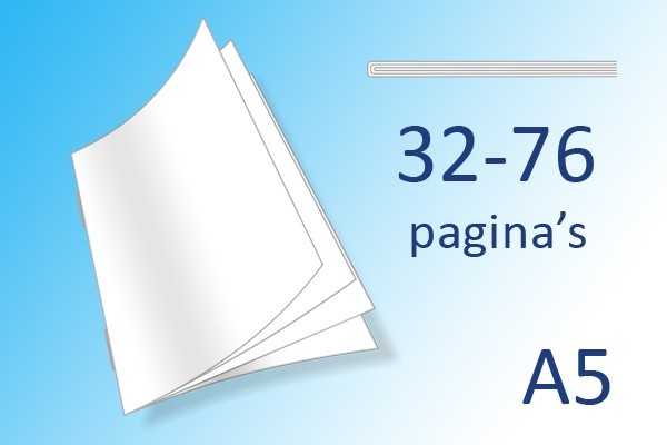 A5 Boekjes 32-76 pag.