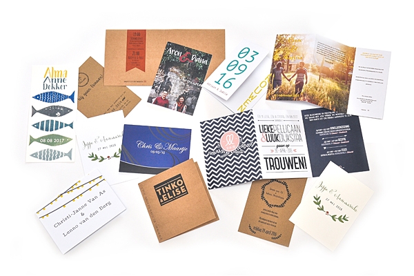 Trouwkaarten kleur of zwart-wit | Imago Prints Utrecht