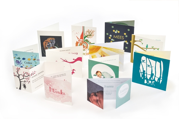 Geboortekaarten kleur of zwart-wit | Imago Prints Utrecht